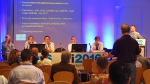 listening to questions from the floor during iFAB opening meeting in Berlin.